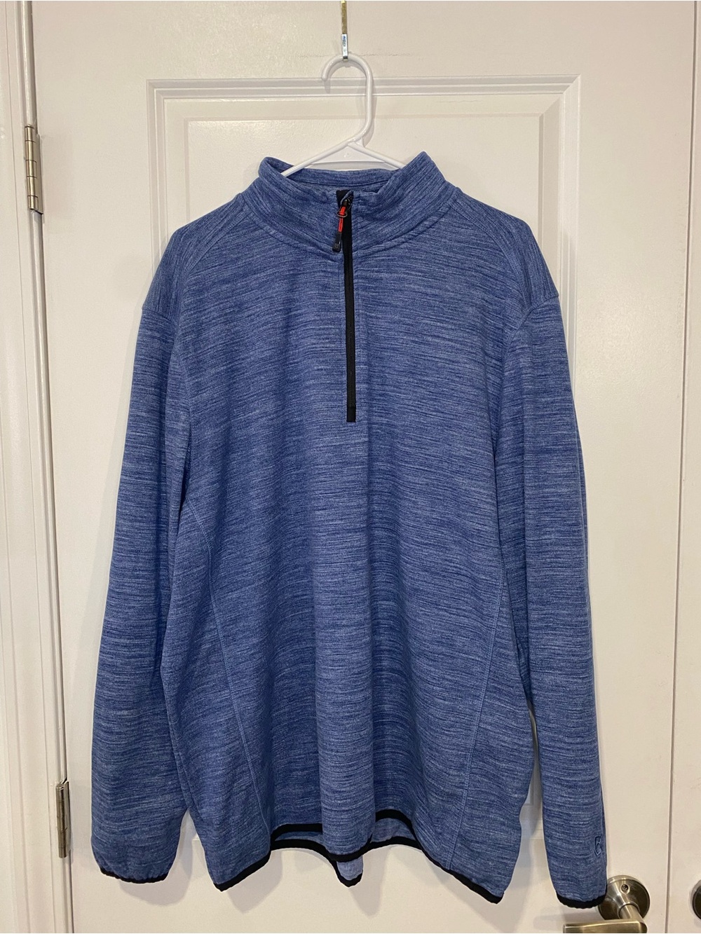 Avalanche Blue Quarter-Zip Pullover Sweatshirt